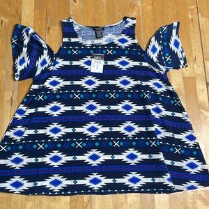 BNWT rue 21 off shoulder top